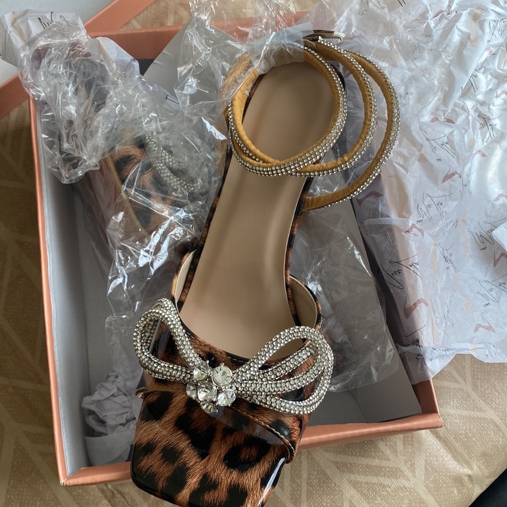 Leopard heels - Picture 3 of 6